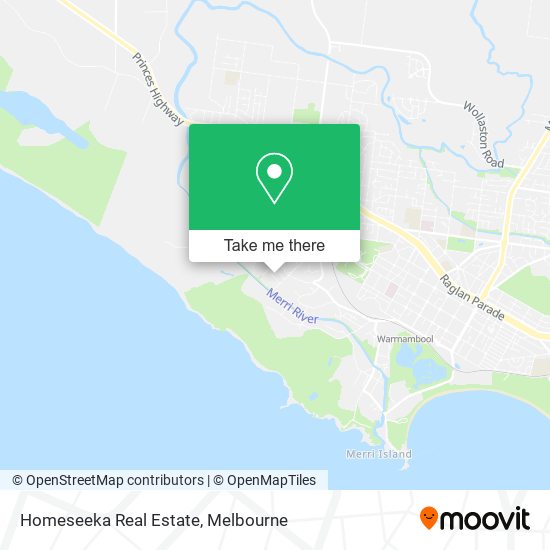 Homeseeka Real Estate map