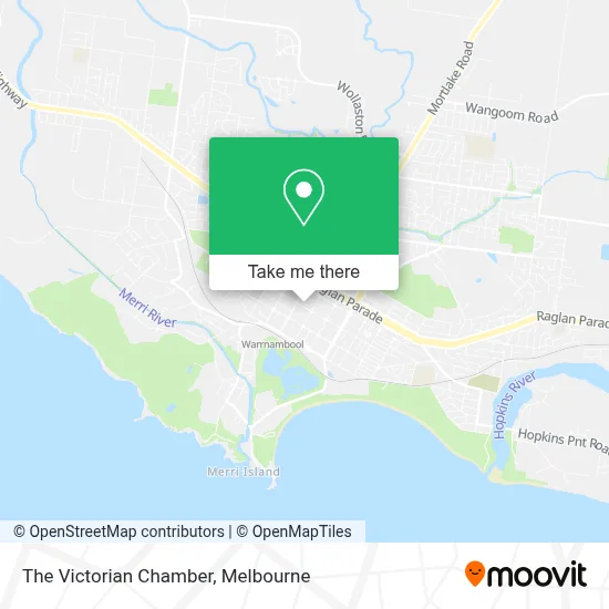 Mapa The Victorian Chamber