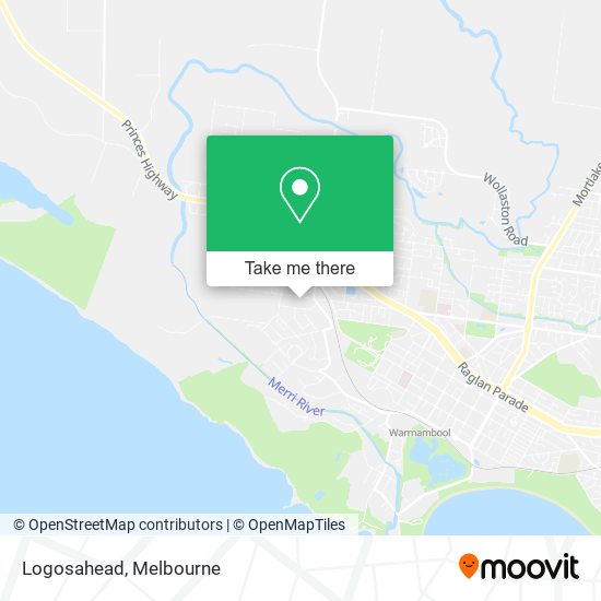 Logosahead map