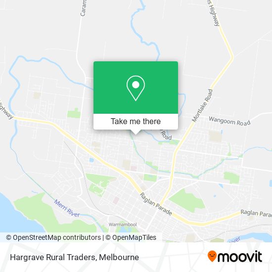 Hargrave Rural Traders map
