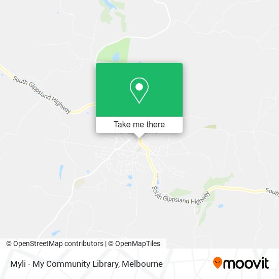 Myli - My Community Library map
