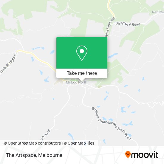 The Artspace map