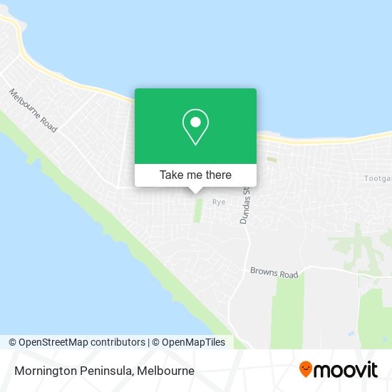 Mornington Peninsula map