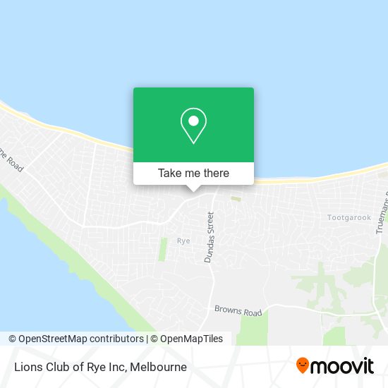 Lions Club of Rye Inc map