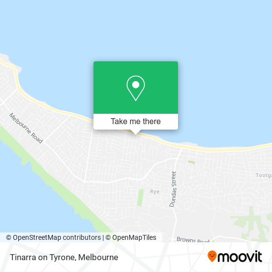 Tinarra on Tyrone map