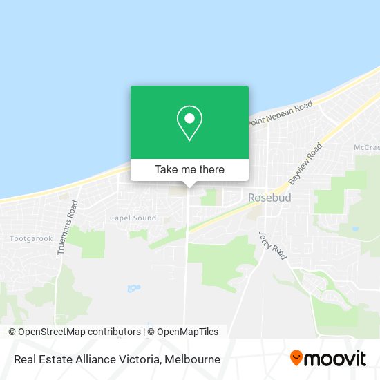 Real Estate Alliance Victoria map