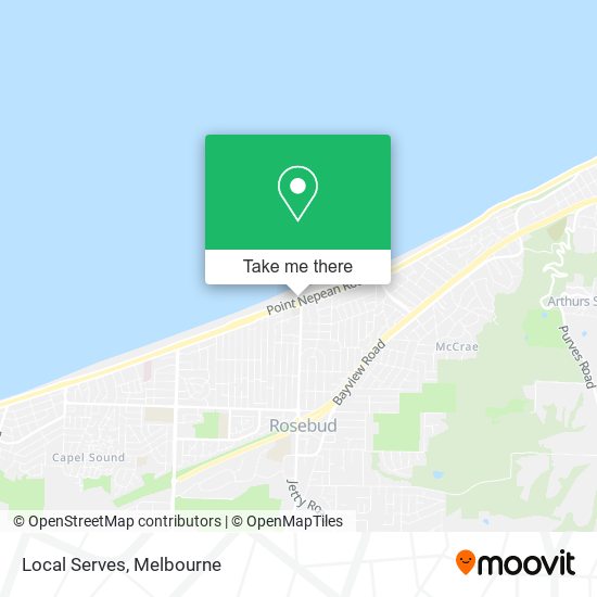 Local Serves map