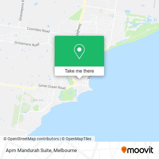 Apm Mandurah Suite map