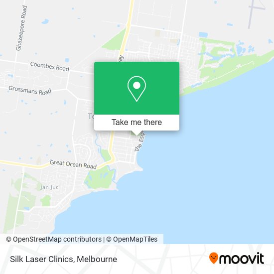 Silk Laser Clinics map