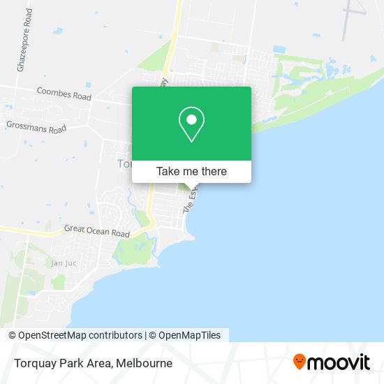 Torquay Park Area map