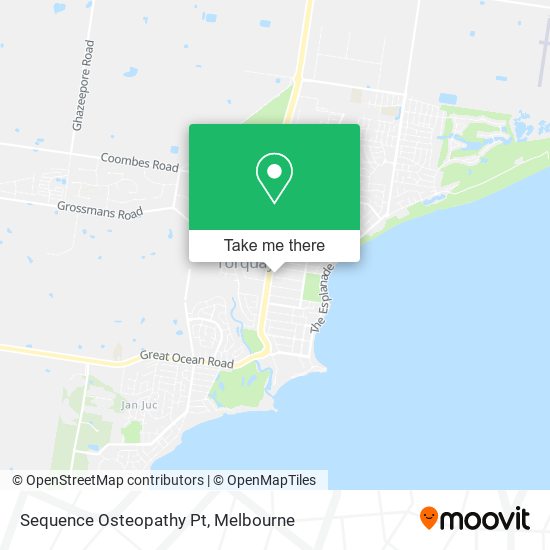 Sequence Osteopathy Pt map