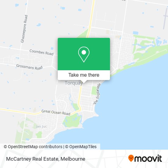 McCartney Real Estate map