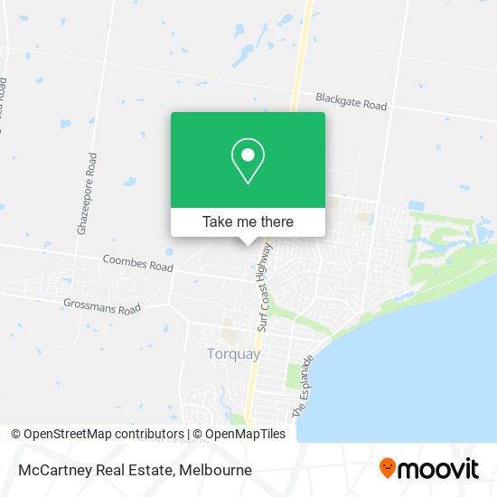 McCartney Real Estate map