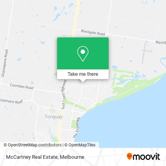 McCartney Real Estate map