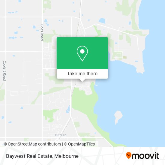 Baywest Real Estate map