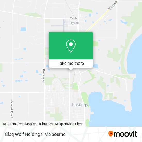 Blaq Wolf Holdings map