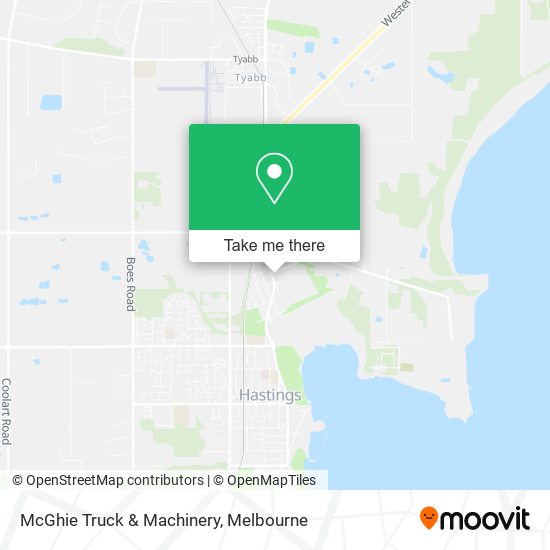 McGhie Truck & Machinery map