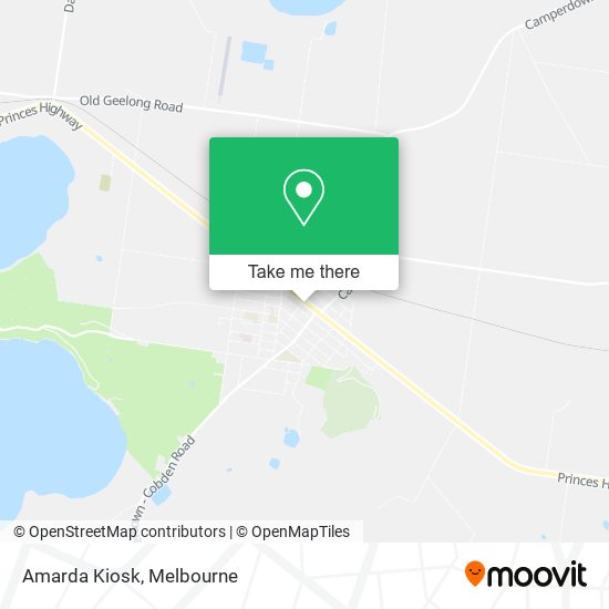 Amarda Kiosk map