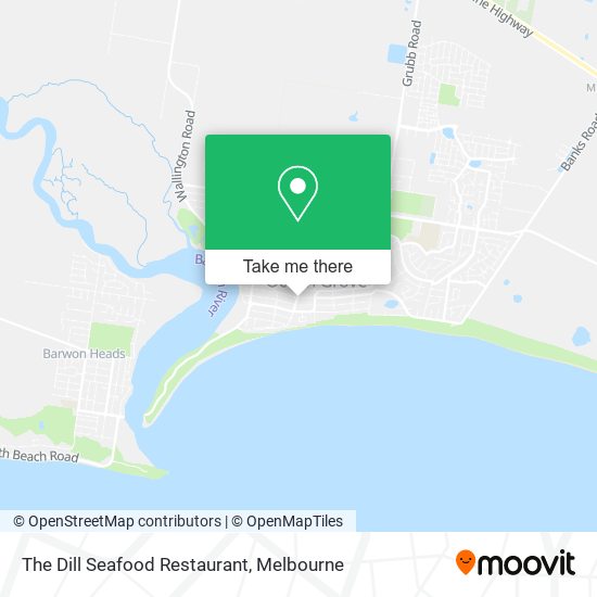 The Dill Seafood Restaurant map