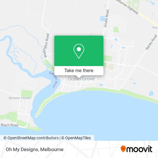 Oh My Designs map
