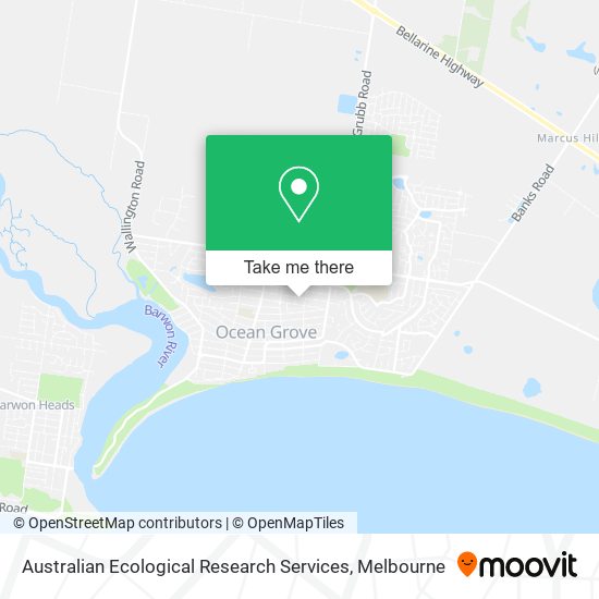 Australian Ecological Research Services map