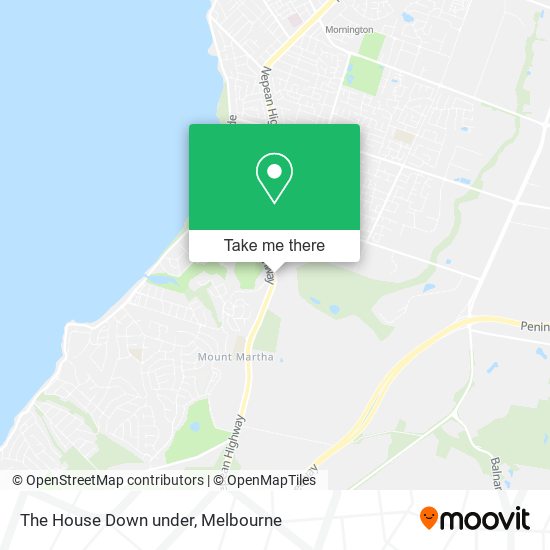The House Down under map