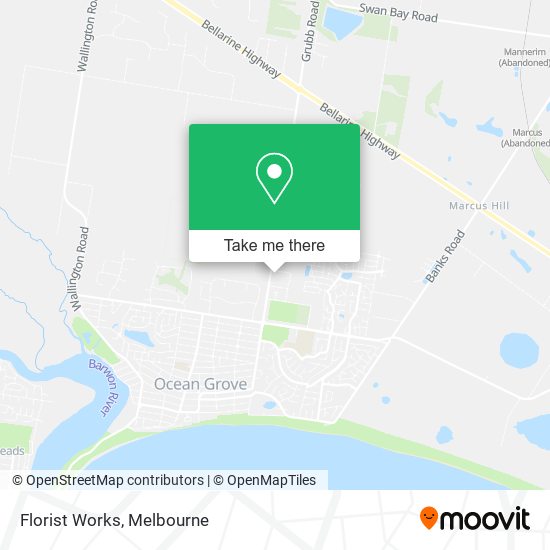 Florist Works map
