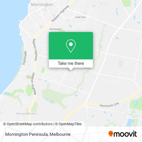 Mornington Peninsula map