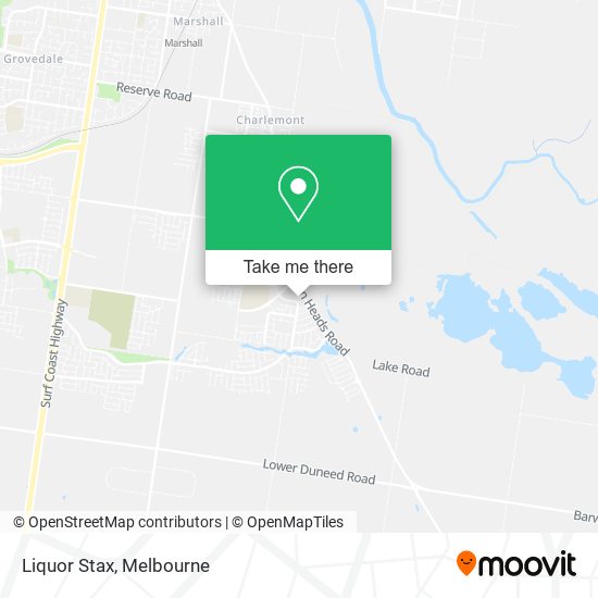 Liquor Stax map