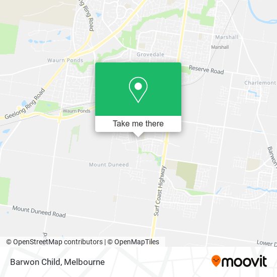 Barwon Child map