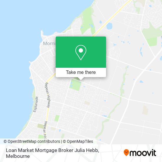 Loan Market Mortgage Broker Julia Hebb map