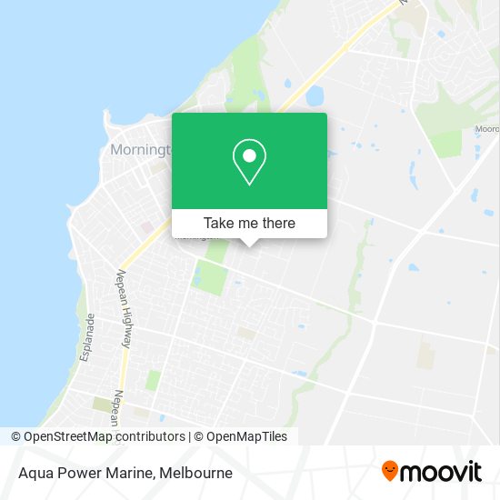 Aqua Power Marine map