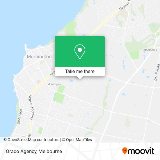 Oraco Agency map