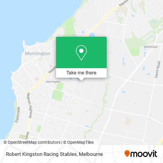 Robert Kingston Racing Stables map