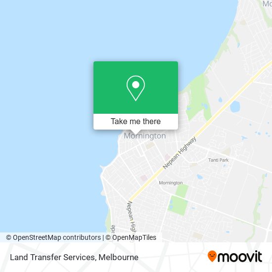 Land Transfer Services map