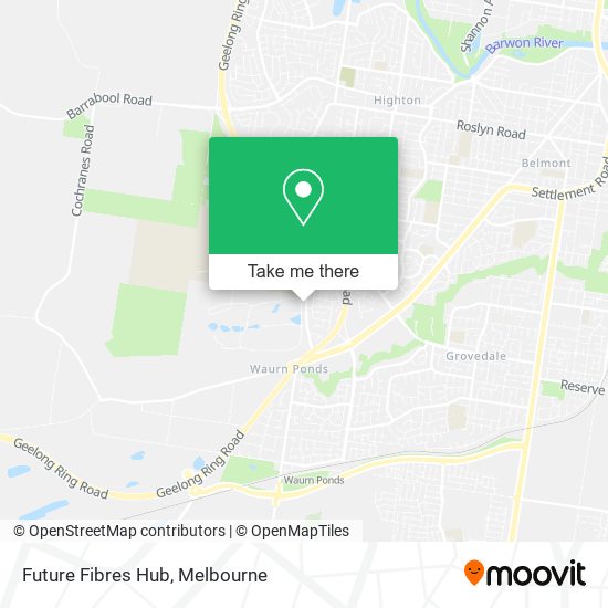 Future Fibres Hub map