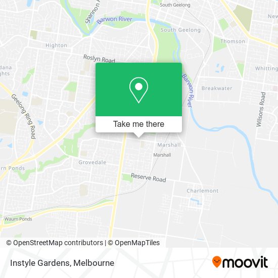 Instyle Gardens map