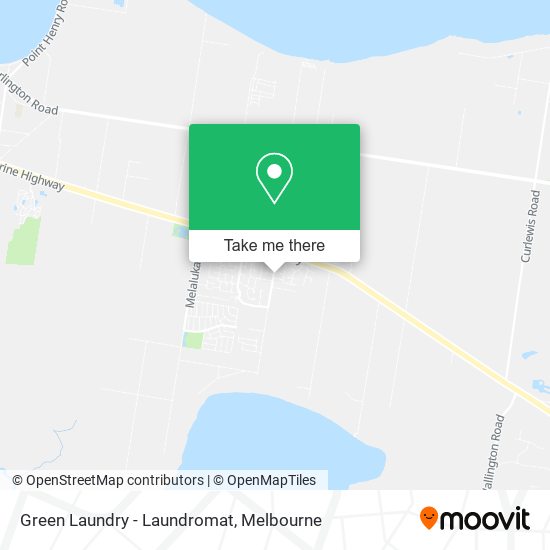 Green Laundry - Laundromat map