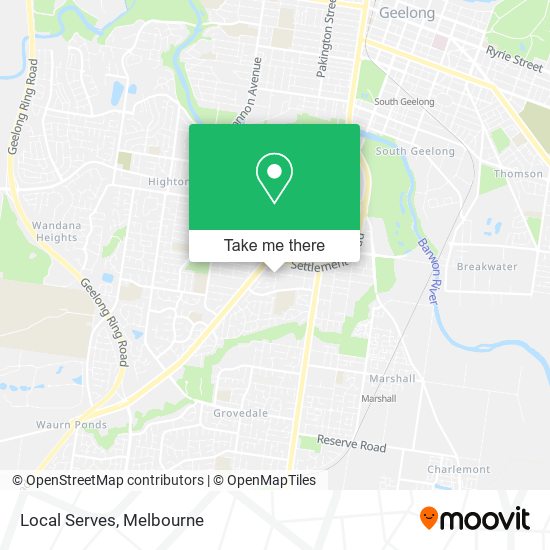 Local Serves map
