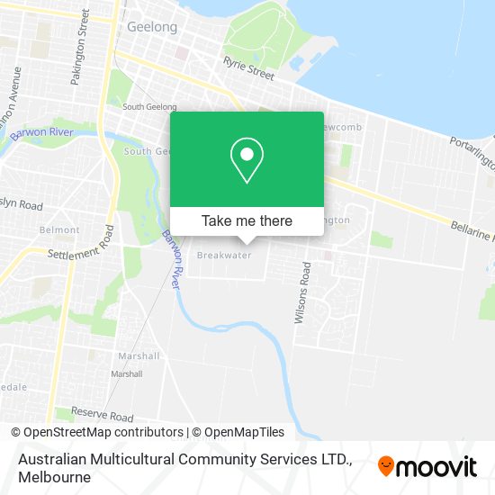 Australian Multicultural Community Services LTD. map