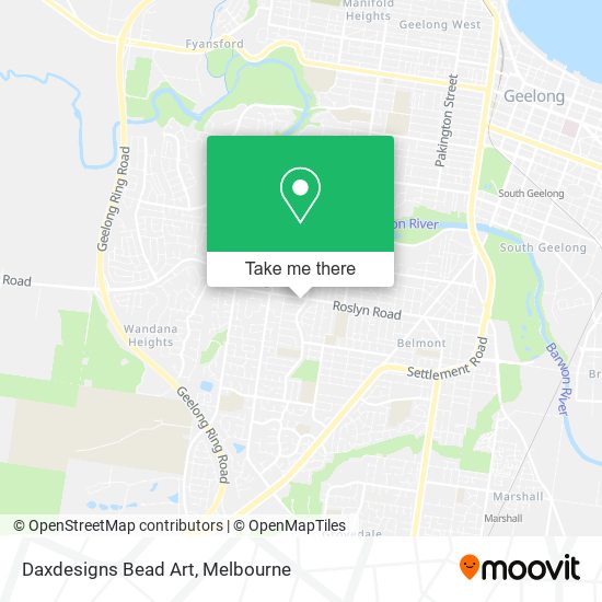 Daxdesigns Bead Art map