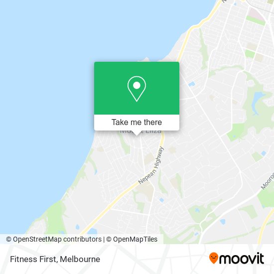 Fitness First map