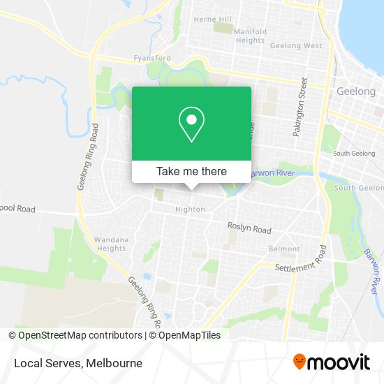 Local Serves map