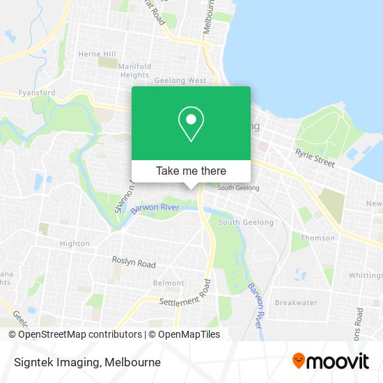 Signtek Imaging map