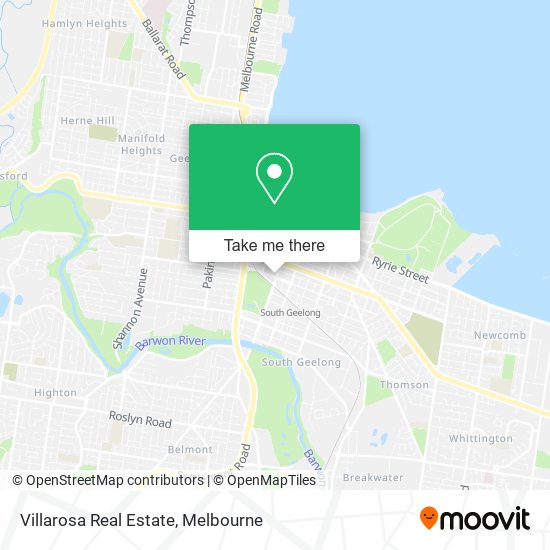 Villarosa Real Estate map