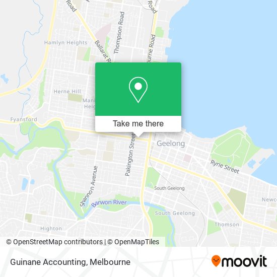 Guinane Accounting map