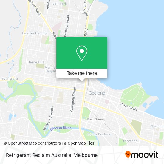 Mapa Refrigerant Reclaim Australia