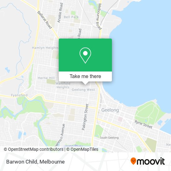 Barwon Child map