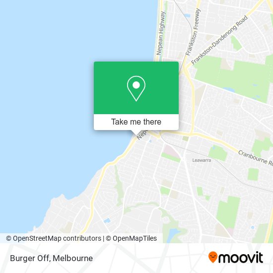 Burger Off map