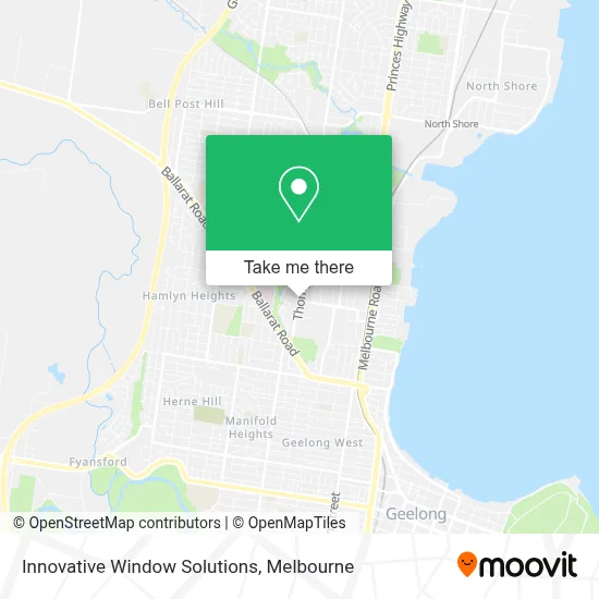 Mapa Innovative Window Solutions